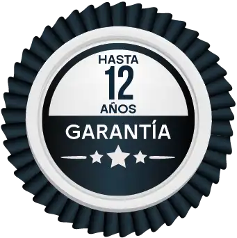 Garantía hasta 12 años